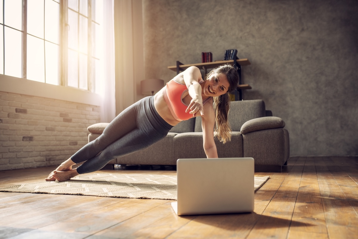 Remote coaching client at their own gym
