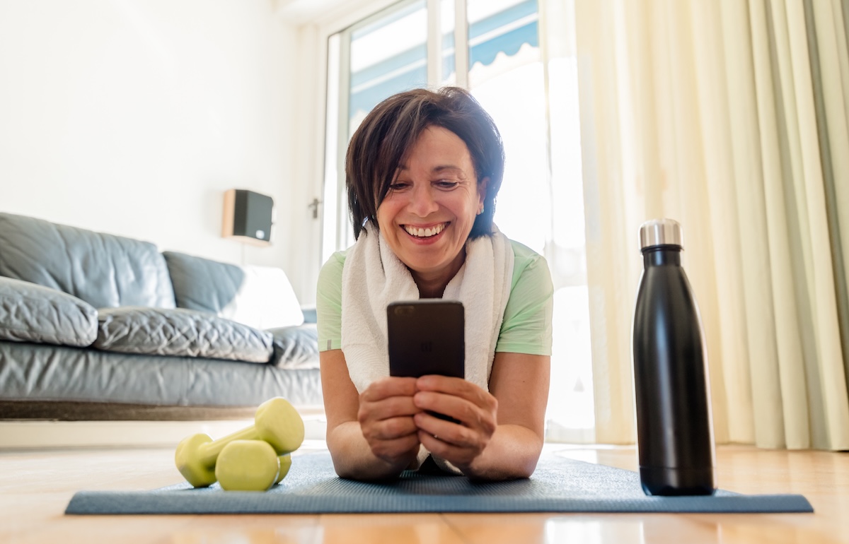 Remote coaching client training independently