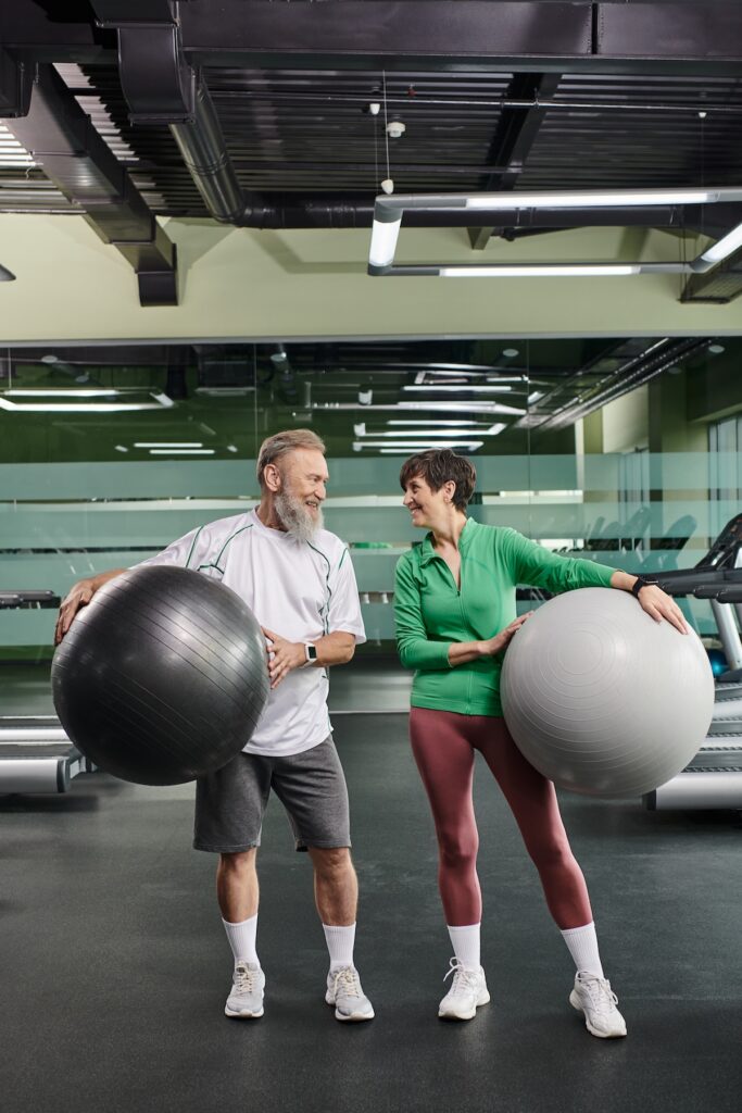 Semi-private training client during a session
